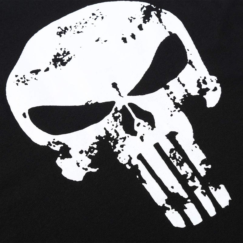 YeeHoo Men's Skull Gym Cotton Tank Tops Muscle Bodybuilding Stringer Vest Sleeveless Weight-Training T-Shirt - Image 4